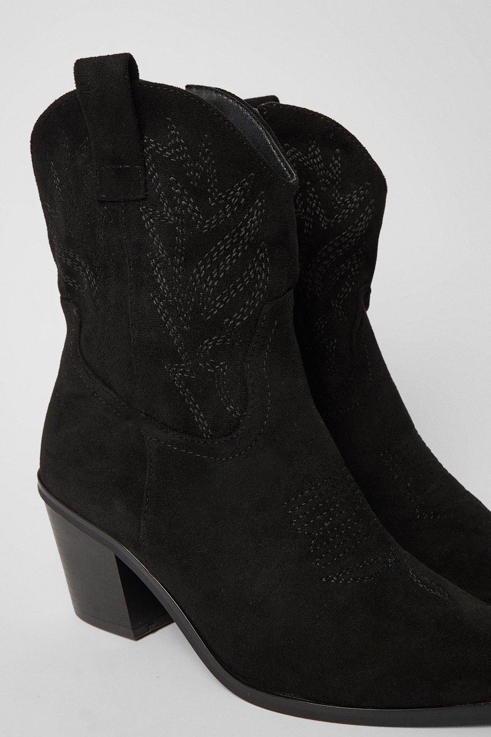 Oasis black hotsell suede ankle boots